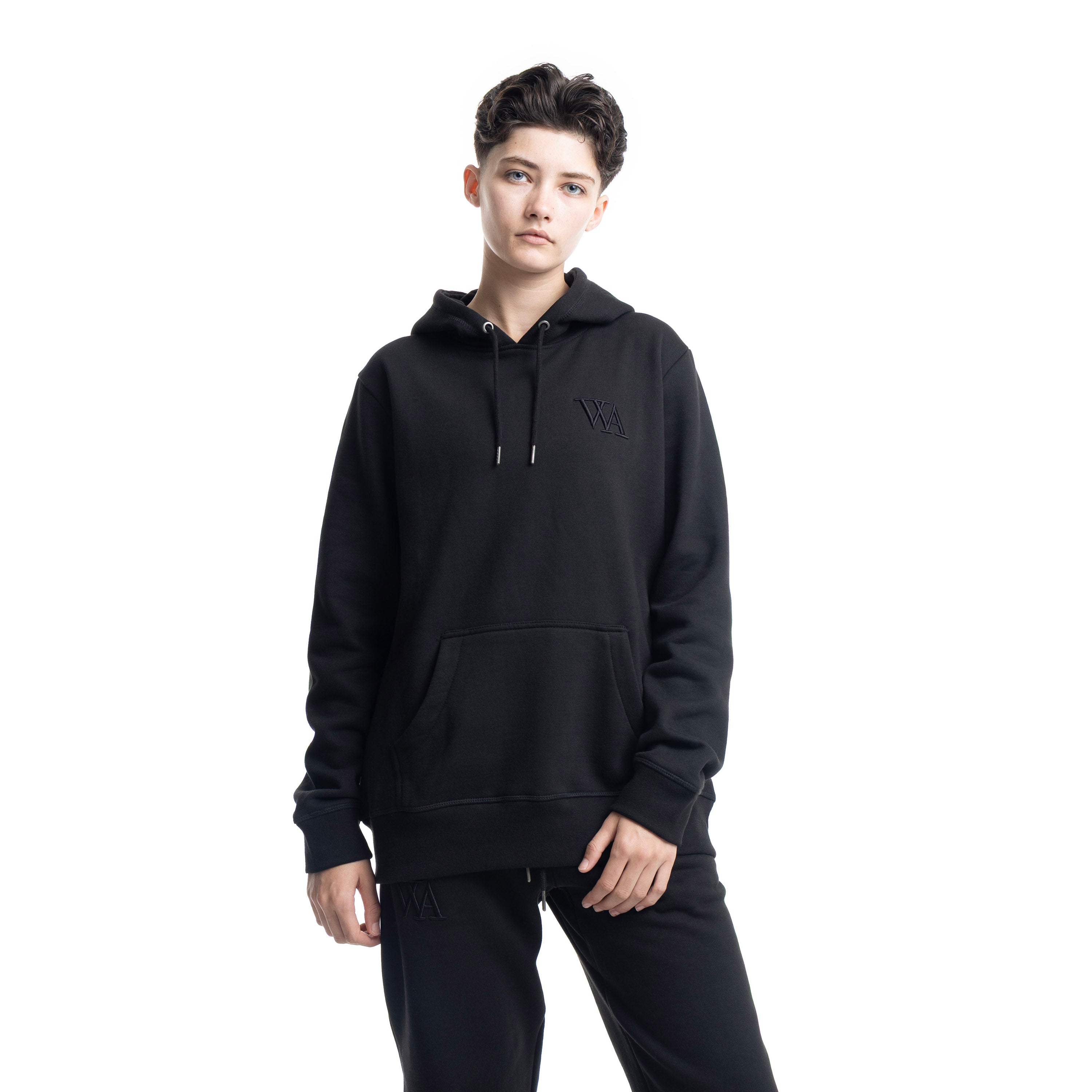 Obsidian Black Organic Hoody