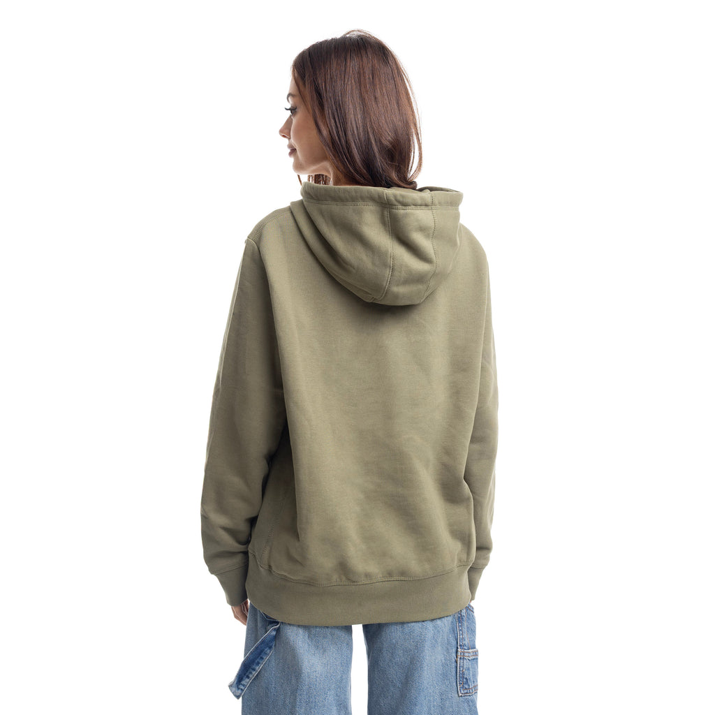 Olive Green Organic Hoody