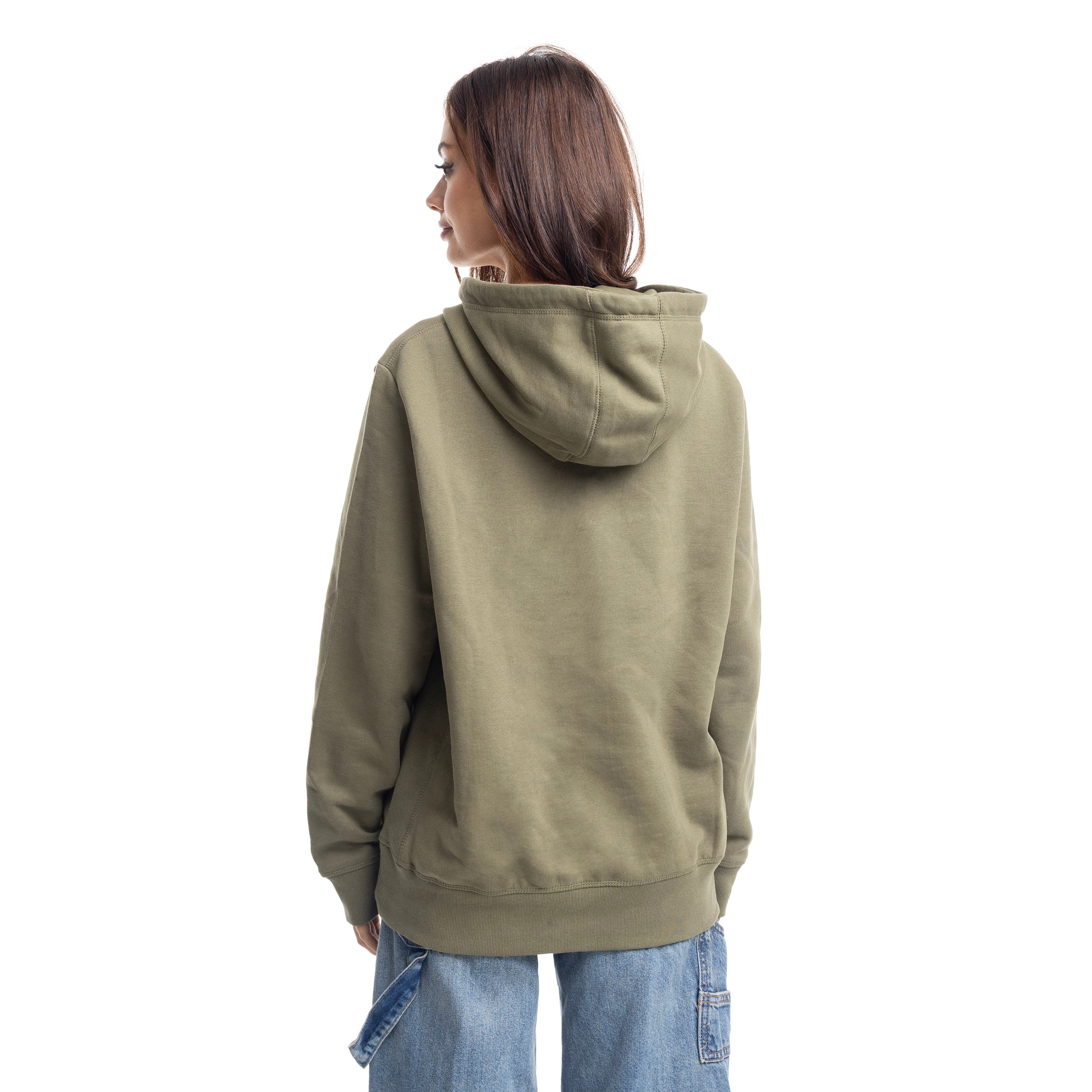 Olive Green Organic Hoody