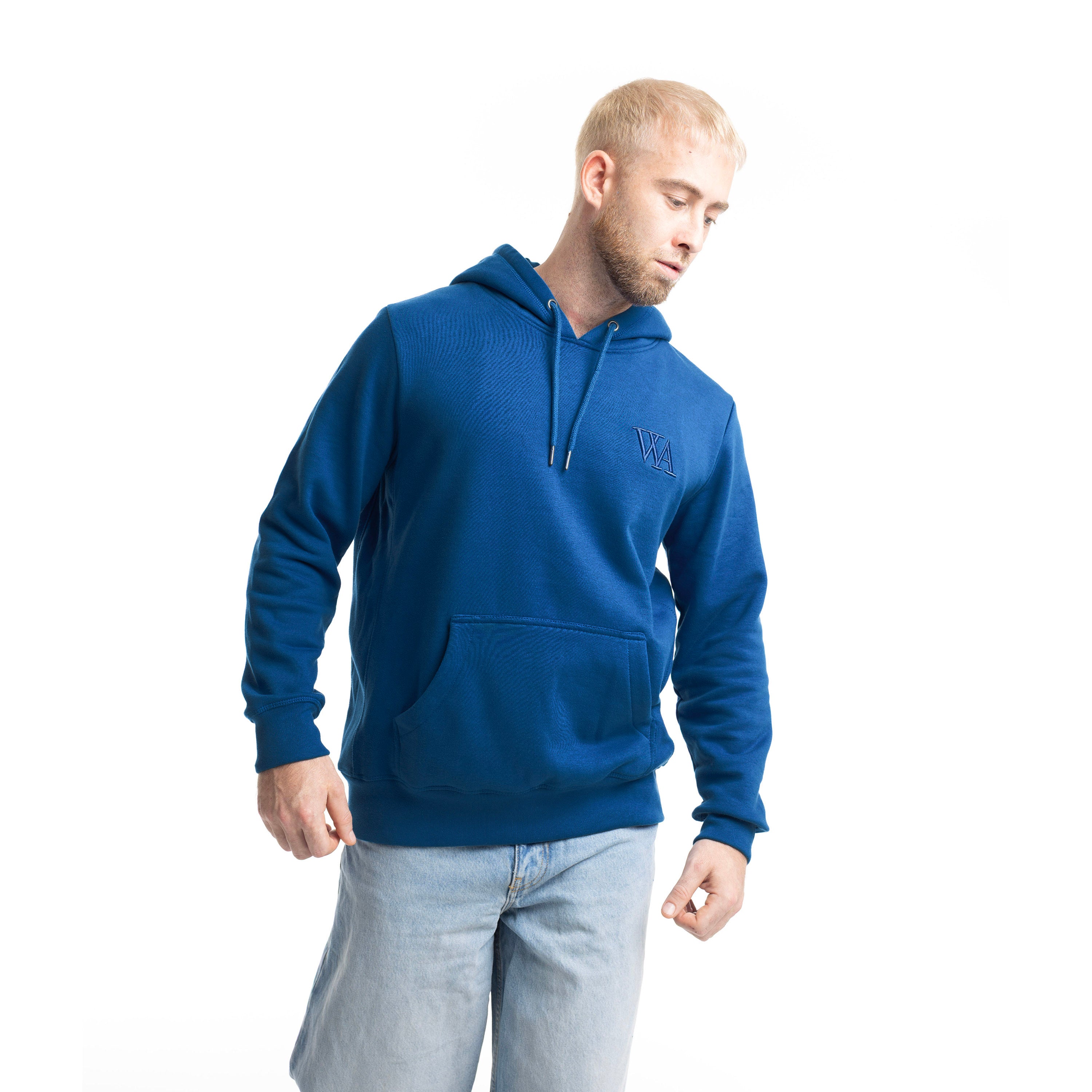 French Blue Organic Hoody