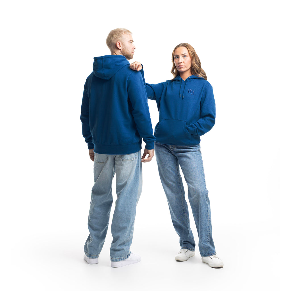 French Blue Organic Hoody